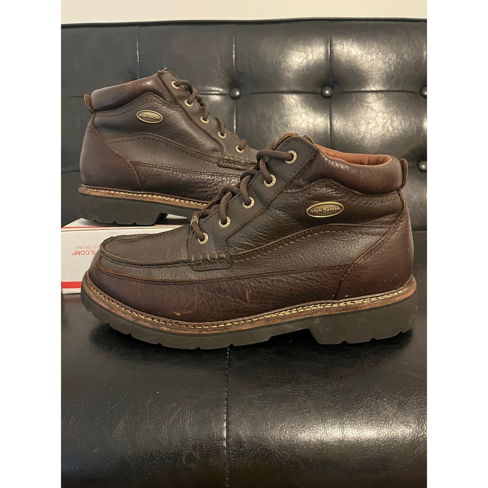 Irish Setter 1860 Mens Brown Leather Gore-Tex Waterproof Moc Toe Boots 9.5 EE